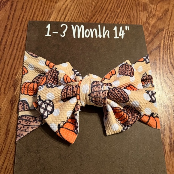 🟠Pumpkin Head Wrap - Picture 2 of 5